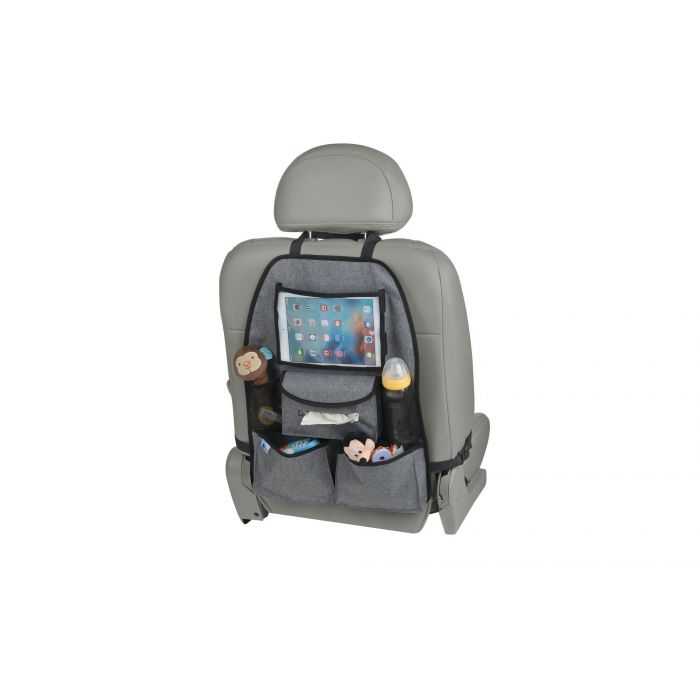 Altabebe - Deluxe Rücksitz-Organizer für iPad/Tablet - Grau
